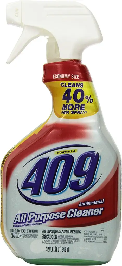 409 A Cleaner for acrylic tubs.