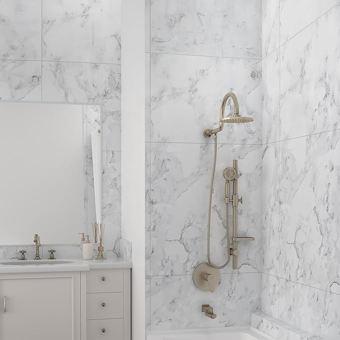 rain shower head system