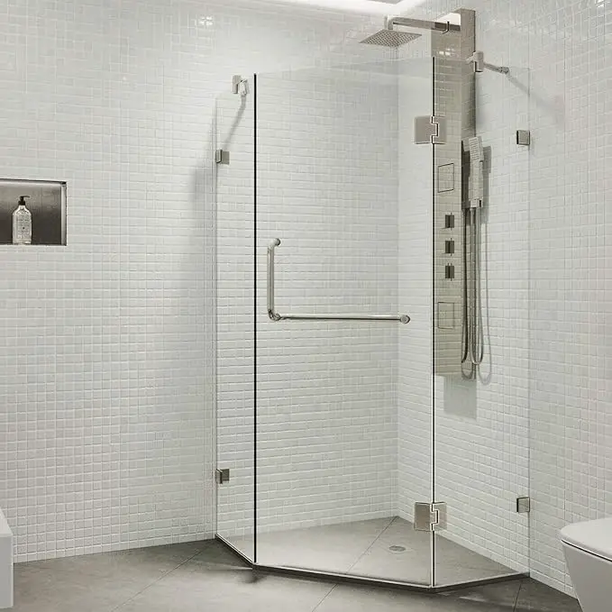Corner shower unit