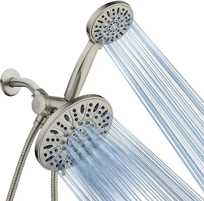 handheld shower head with hose