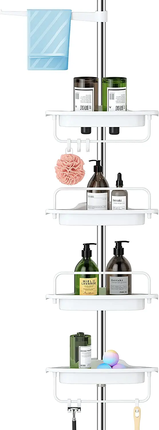 6 Best Tension Pole Shower Caddy for Your Bathroom 2023 The Home Guidance