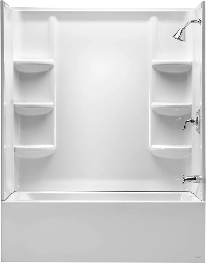 American Standard Acrylic Bathtub Shower Combo 