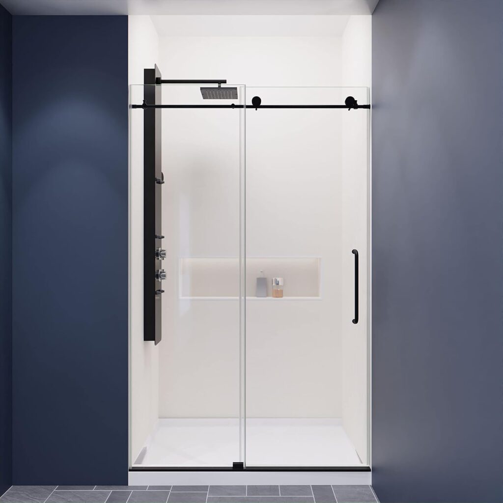 Anzzi madam shower doors for walk in showers 1
