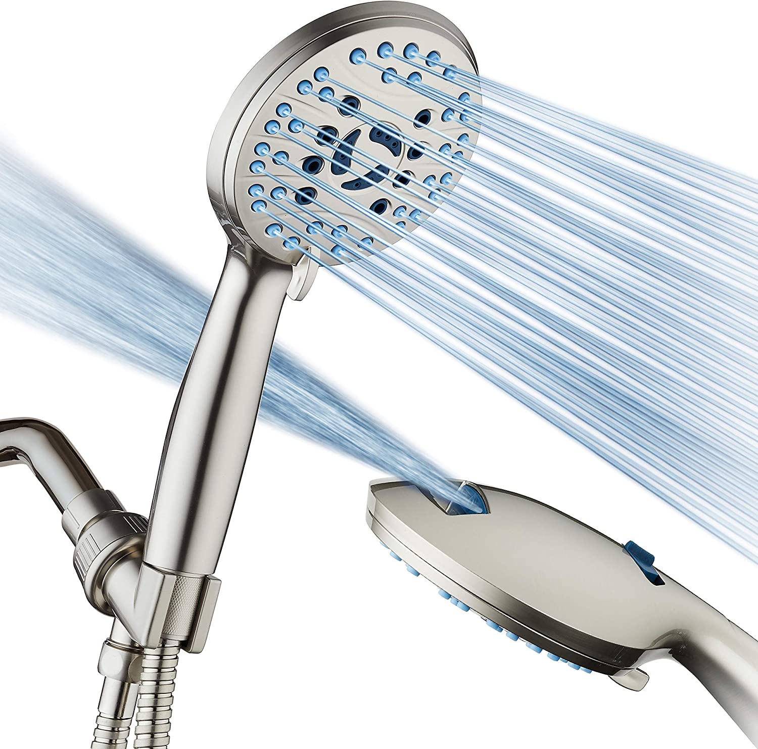 AquaCare Handheld shower head for low water pressure