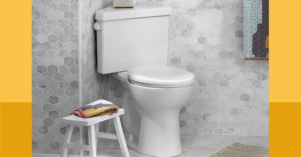 Corner Toilet