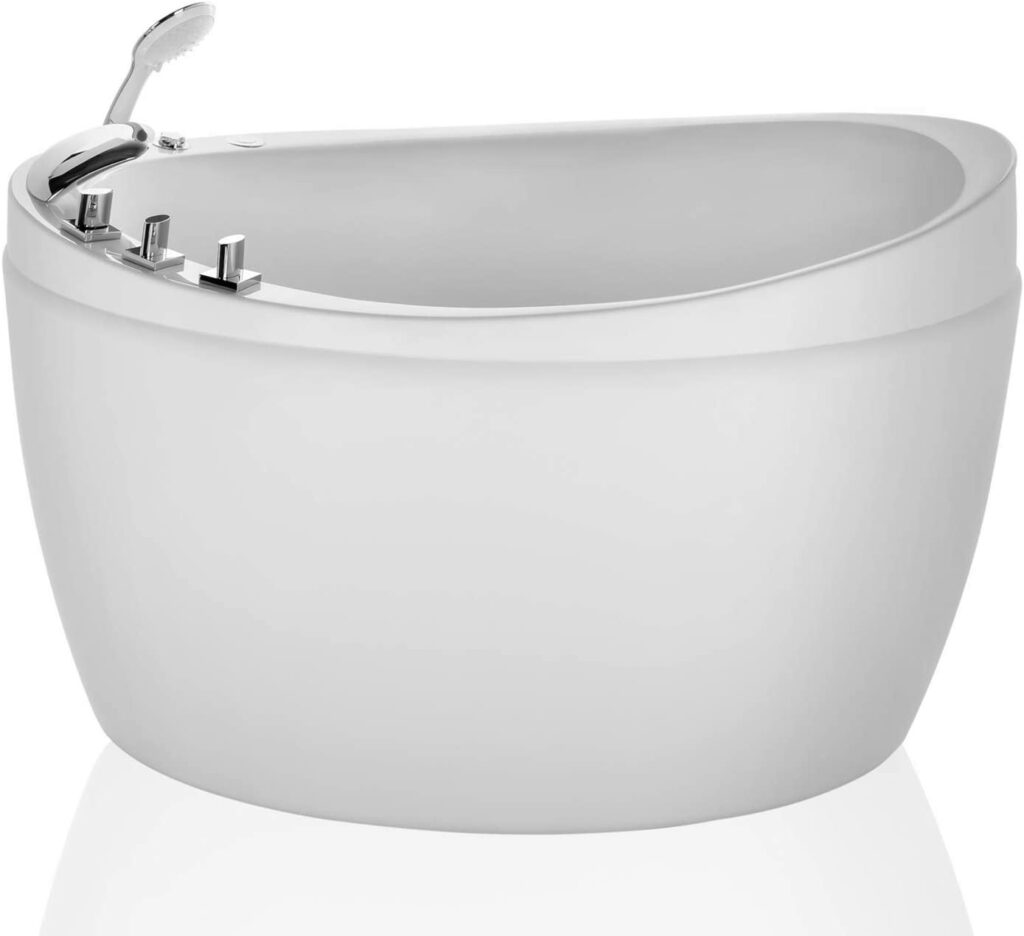 Empava EMPV JTX011 48 inch japanese soaking tub with air jets