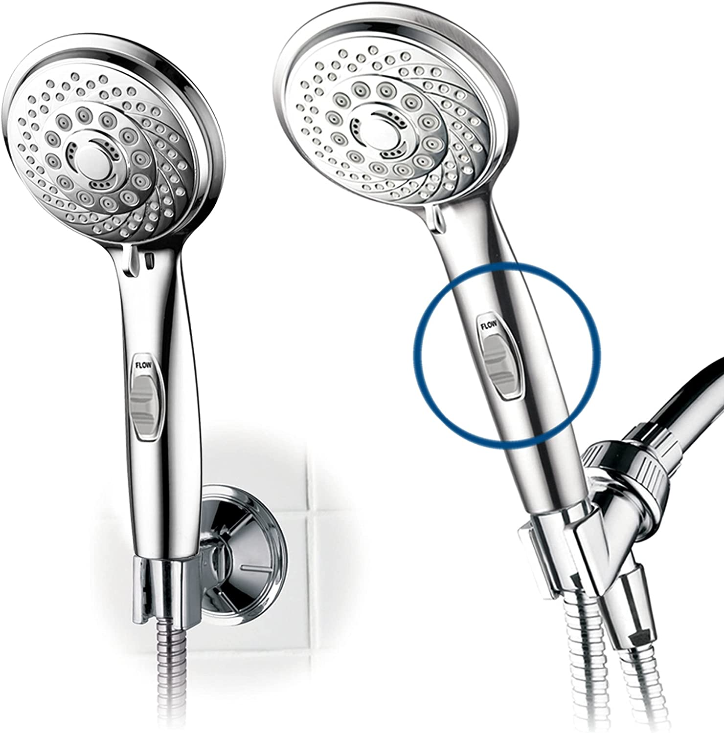HotelSpa Handheld shower head for low water pressure