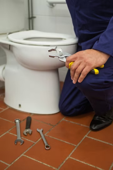 Installing an American standard toilet
