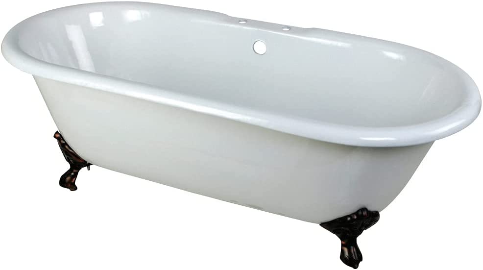 Kingston Brass Cast Iron bath tub 66 inch