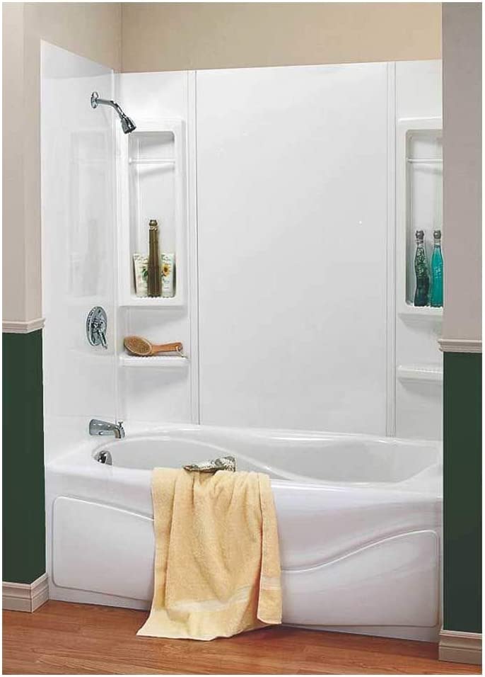 MAAX One piece bathtub shower combo