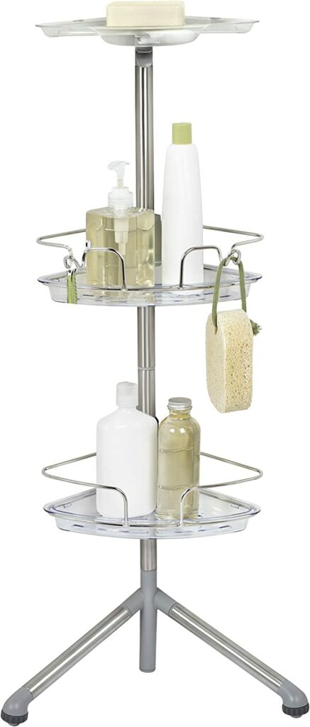 Oxo freestanding corner shower caddy