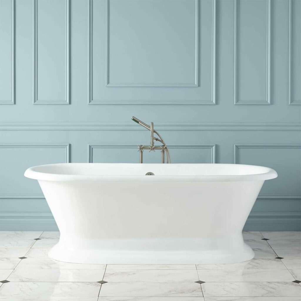 Petite Freestanding Cast Iron tub