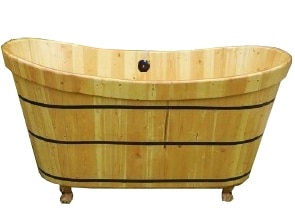 Pine Wood bathtub