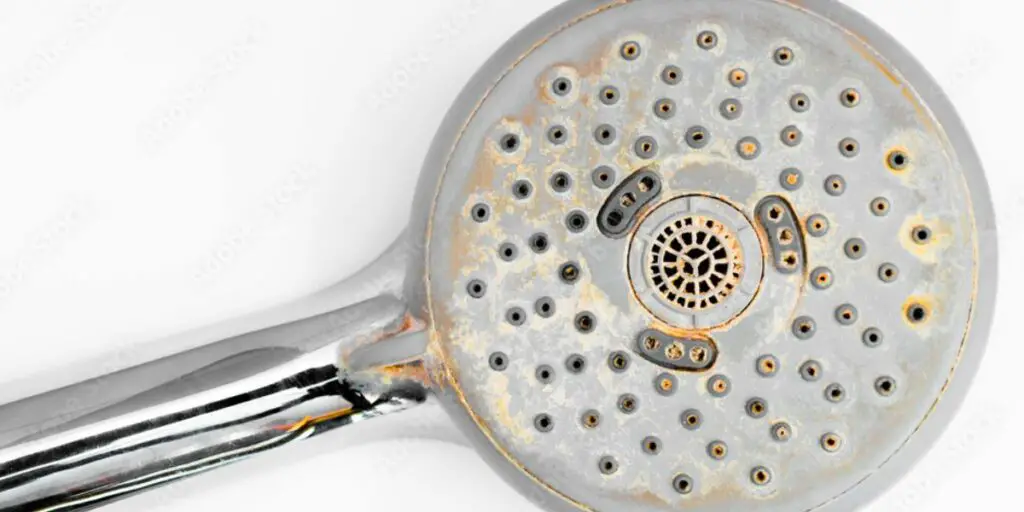 Shower Head with Lime on it Illustration