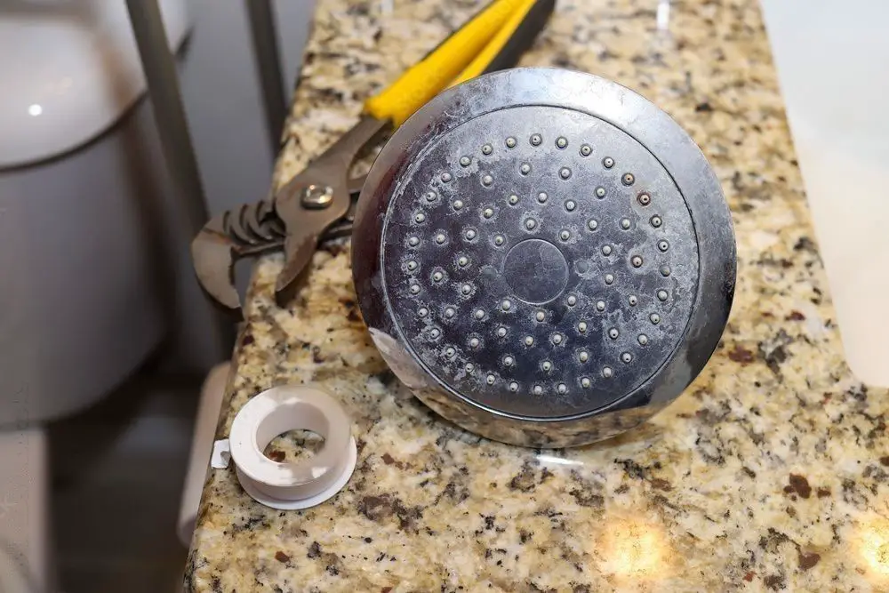 Used Pliers or a Wrench to Remove Shower Head