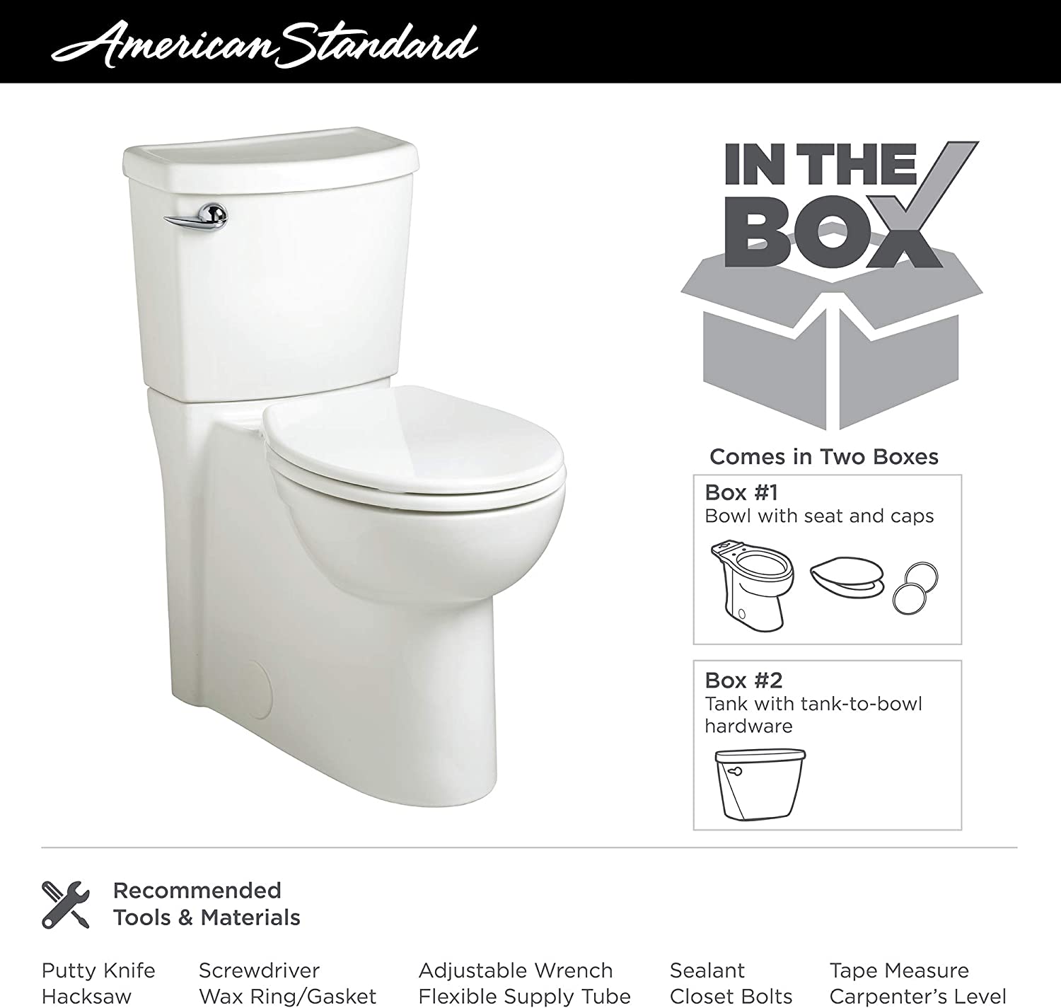 An In Depth American Standard Cadet 3 Review Flush Away Your Problems   Whats Inside The Box With American Standard 2988101.020 Cadet 3 