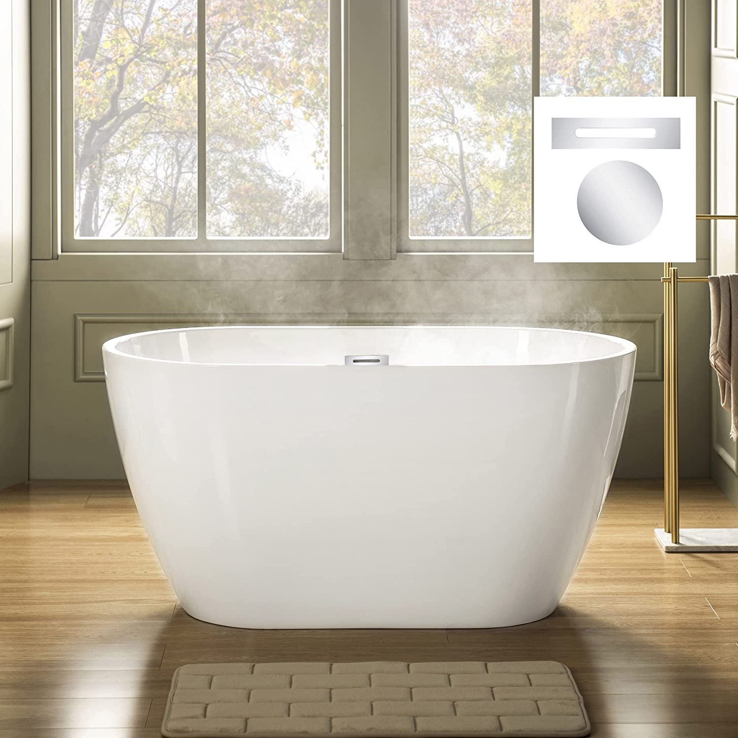 5 Best Small Bathtubs for Your Small Bathroom 2023 - The Home Guidance